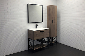Фото Зеркало Comforty Бредфорд 75 черный