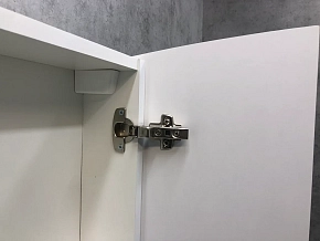 Фото Зеркало-шкаф Comforty Палини 100 белый