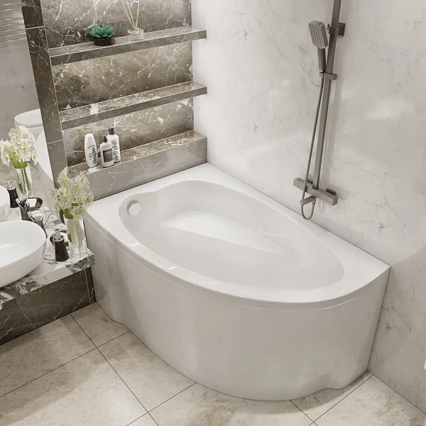 Акриловая ванна Timo Iva 160х100 L , изображение 4