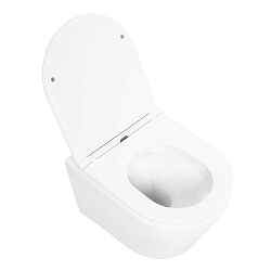 Фото Комплект BelBagno Tre BB8001CHR/SC/BB002-80/BB005-PR-CHROME кнопка смыва хром глянец