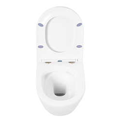 Фото Комплект BelBagno Tre BB8001CHR/SC/BB002-80/BB005-PR-CHROME кнопка смыва хром глянец