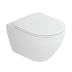 Фото Комплект BelBagno Stylus CZR-6601-TH-TOR/CZR2316SC/BB002-80/BB005-PR-CHROME кнопка смыва хром глянец