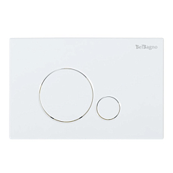 Фото Кнопка смыва BelBagno Sfera BB014-SR-BIANCO белый