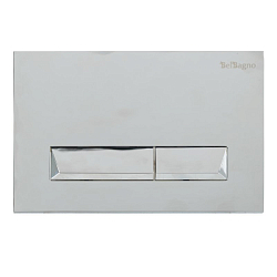 Фото Кнопка смыва BelBagno Marmi BB010-MR-CHROME хром