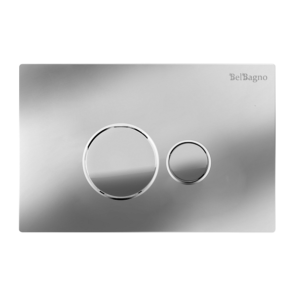 Кнопка смыва BelBagno BB081CR хром глянец , изображение 1