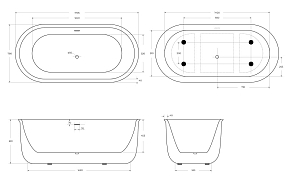 Фото Акриловая ванна BelBagno BB709-1700-780 170x80