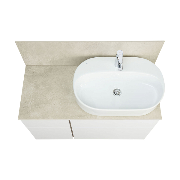 Столешница Aquaton Мишель 100 c панелью, керамогранит , изображение 2