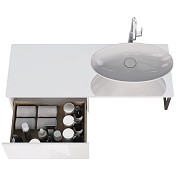 Изображение Столешница Dreja Line 120 белая Столешница Dreja Line 120 белая , изображение 3