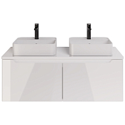 Изображение Столешница Dreja W 125 белая Столешница Dreja W 125 белая , изображение 2