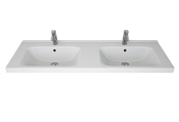 Изображение Мебельная раковина Dreja Harmony 125 двойная Мебельная раковина Dreja Harmony 125 двойная , изображение 2