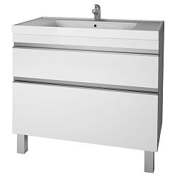 Фото Тумба под раковину Dreja Grace Plus 90 белый глянец