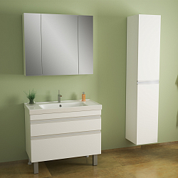 Фото Тумба под раковину Dreja Grace Plus 90 белый глянец