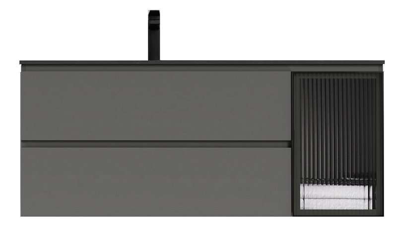 Тумба с раковиной Orans BC-2055-1200L 120 L серый , изображение 1