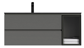 Фото Тумба с раковиной Orans BC-2055-1200L 120 L серый