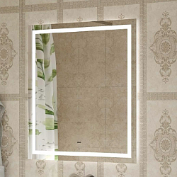 Фото Зеркало Comforty Квадрат 90 бесконтактный сенсор