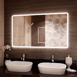 Фото Зеркало Comforty Лотос 120 бесконтактный сенсор