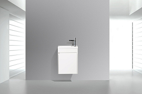 Фото Тумба под раковину BelBagno Pietra Mini 46 L подвесная, bianco lucido