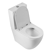 Изображение Унитаз-компакт BelBagno Sfera-R BB2141CPR/BB902SC безободковый Унитаз-компакт BelBagno Sfera-R BB2141CPR/BB902SC безободковый , изображение 2