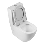 Изображение Унитаз-компакт BelBagno Sfera-R BB2141CPR/BB902SC безободковый Унитаз-компакт BelBagno Sfera-R BB2141CPR/BB902SC безободковый , изображение 3