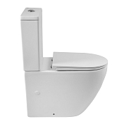 Изображение Унитаз-компакт BelBagno Sfera-R BB2141CPR/BB902SC безободковый Унитаз-компакт BelBagno Sfera-R BB2141CPR/BB902SC безободковый , изображение 4