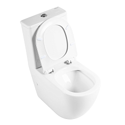 Фото Унитаз-компакт BelBagno Sfera-R BB2141CPR/ BB2111SC безободковый