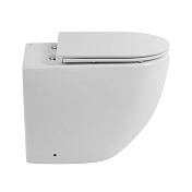 Унитаз приставной BelBagno Sfera-R BB2141CBR/BB870SC безободковый , изображение 2