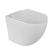 Изображение Унитаз приставной BelBagno Sfera-R BB2141CBR/BB902SC безободковый Унитаз приставной BelBagno Sfera-R BB2141CBR/BB902SC безободковый , изображение 1