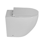 Изображение Унитаз приставной BelBagno Sfera-R BB2141CBR/BB902SC безободковый Унитаз приставной BelBagno Sfera-R BB2141CBR/BB902SC безободковый , изображение 2