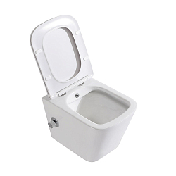 Фото Унитаз подвесной BelBagno Due BB3103CHR-BS/SC