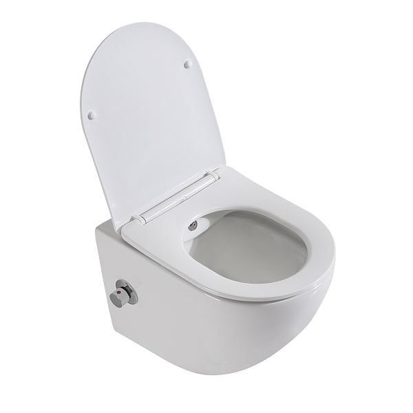 Унитаз подвесной BelBagno Uno BB3105CHR-BS/SC , изображение 5