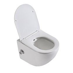 Фото Унитаз подвесной BelBagno Uno BB3105CHR-BS/SC