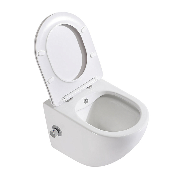 Унитаз подвесной BelBagno Uno BB3105CHR-BS/SC , изображение 6