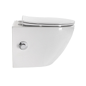 Изображение Унитаз подвесной BelBagno Uno BB3105CHR-BS/SC Унитаз подвесной BelBagno Uno BB3105CHR-BS/SC , изображение 2