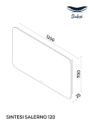Изображение Зеркало Sintesi Salerno 120 Зеркало Sintesi Salerno 120 , изображение 12