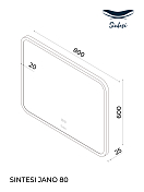 Изображение Зеркало Sintesi Jano 80 Зеркало Sintesi Jano 80 , изображение 9
