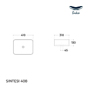 Раковина Sintesi LVB-APP-408 40 см , изображение 2