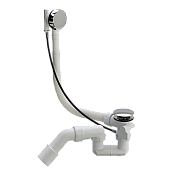 Слив-перелив для ванны Vitra Syphon 59970013000 полуавтомат хром