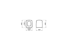 Фото Крышка-сиденье Vitra Metropole 122-003-009 с микролифтом