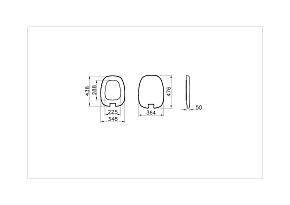 Фото Крышка-сиденье Vitra Plural 126-401-009 с микролифтом
