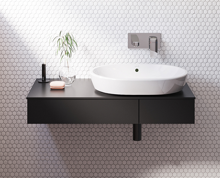 Раковина Vitra Metropole 5942B003-0012 60 см , изображение 3