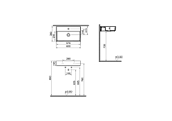 Изображение Раковина Vitra ArchiPlan 7401B003-0001 60 см Раковина Vitra ArchiPlan 7401B003-0001 60 см , изображение 2
