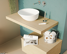 Раковина Vitra Geo 7421B003-0016 38 см , изображение 2