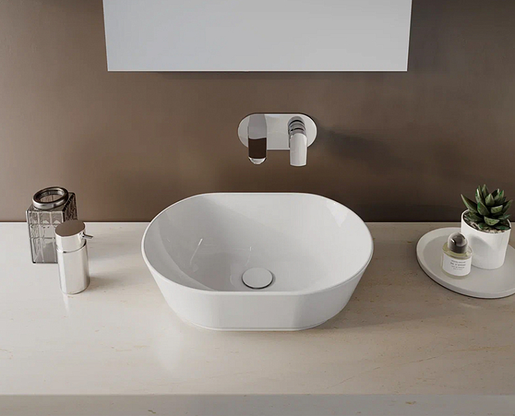 Раковина Vitra Geo 7427B003-0012 55 см , изображение 2