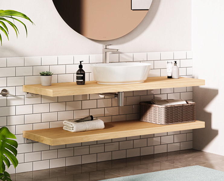 Раковина Vitra Geo 7427B003-0012 55 см , изображение 4