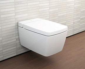 Фото Унитаз подвесной Vitra Metropole 7672B003-1686 безободковый