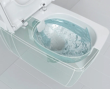 Изображение Унитаз подвесной Vitra Metropole 7672B003-1686 безободковый Унитаз подвесной Vitra Metropole 7672B003-1686 безободковый , изображение 8