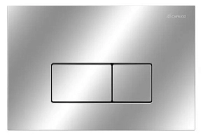 Фото Кнопка смыва Caprigo Line ABS LA002 хром