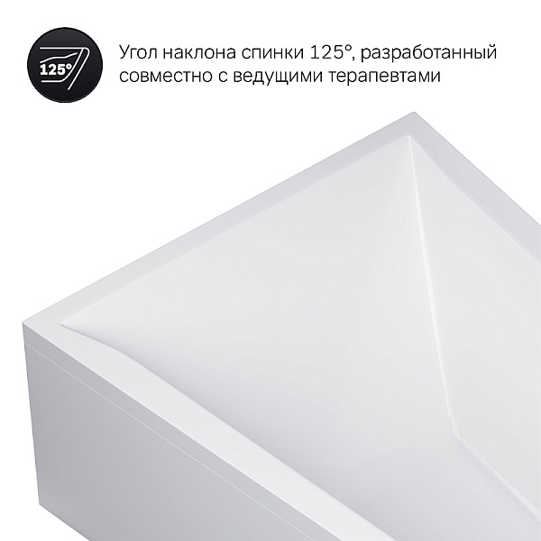 Акриловая ванна AM.PM Spirit 160х100 L , изображение 6