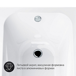 Фото Акриловая ванна AM.PM Sense 150х70