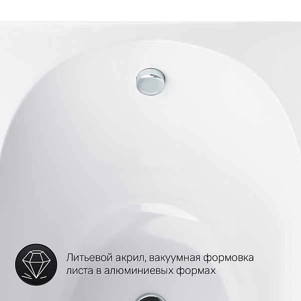 Акриловая ванна AM.PM Spirit 170х70 , изображение 6